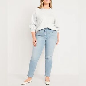 Old Navy Women's Jeans High-Rise Straight Size 14 Long
